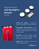 Large 1 Sword and Scabbard Display Case Cabinet (deeper 5 1/4" depth)