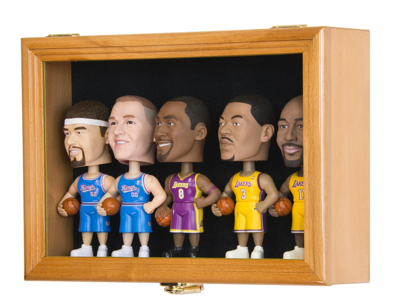 Small Bobblehead Figurine Display Case Cabinet - sfDisplay.com