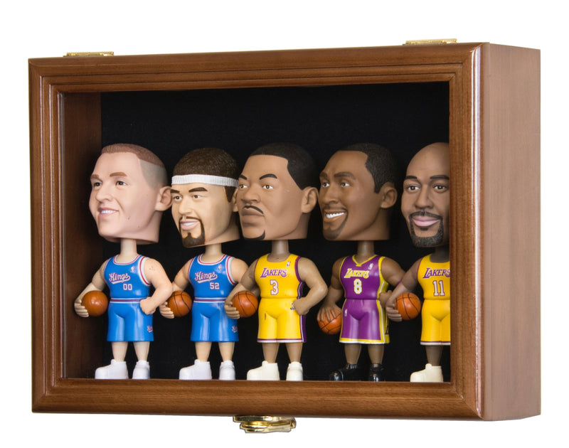 Small Bobblehead Figurine Display Case Cabinet - sfDisplay.com