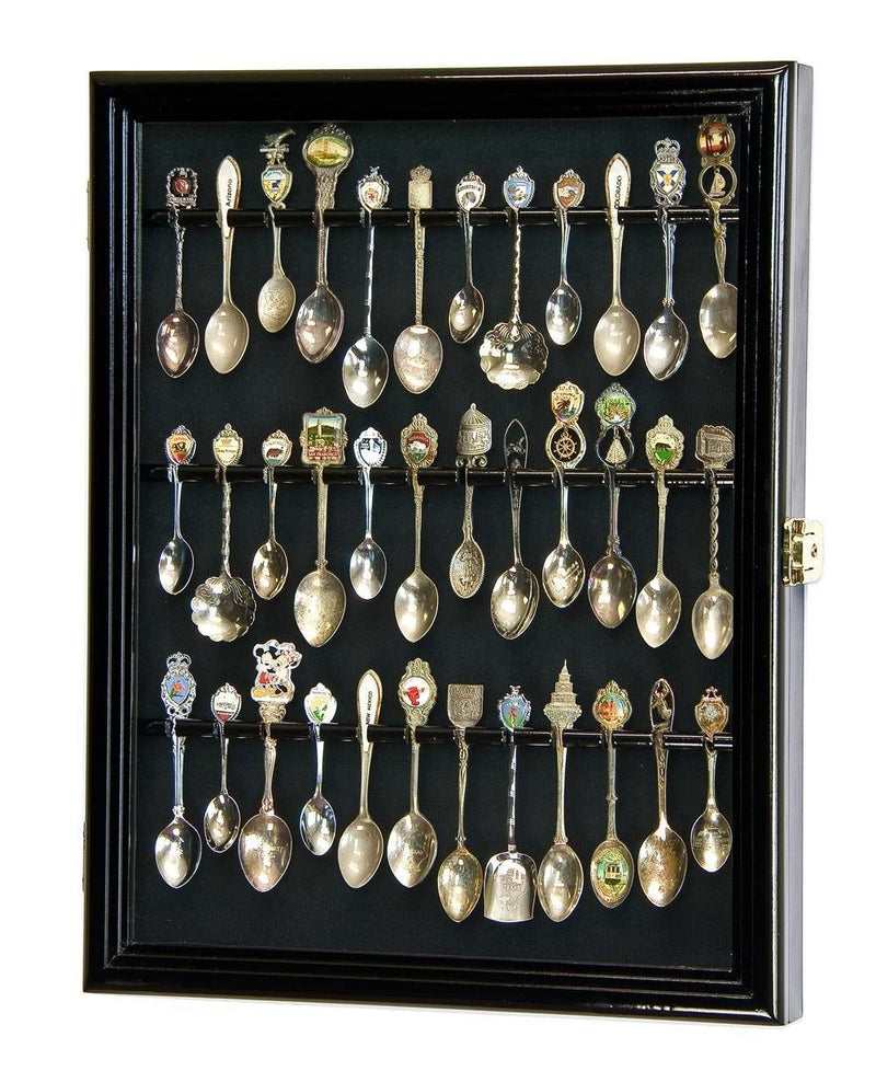 36 Spoon Display Case Cabinet - sfDisplay.com