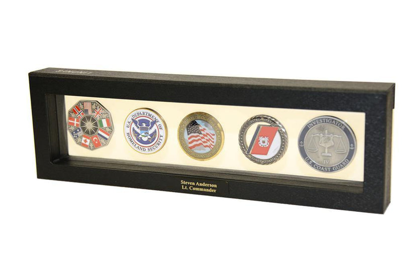 3D Coin / Chip Frame 10x3x1 - sfDisplay.com