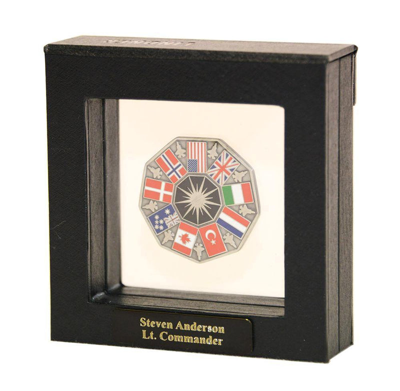 3D Coin / Chip Frame 3x3x1 - sfDisplay.com