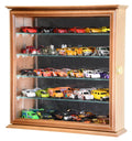 Mirrored Back Hot Wheels / Matchbox / Diecast / Train Display Case Cabinet - sfDisplay.com