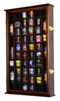 54 Shot Glass Display Case Cabinet - sfDisplay.com