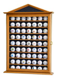 63 Golf Ball Designer Display Case Cabinet - sfDisplay.com