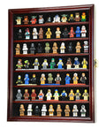 70 Lego Men Miniatures / Legos / Minifigures Display Case Cabinet - sfDisplay.com