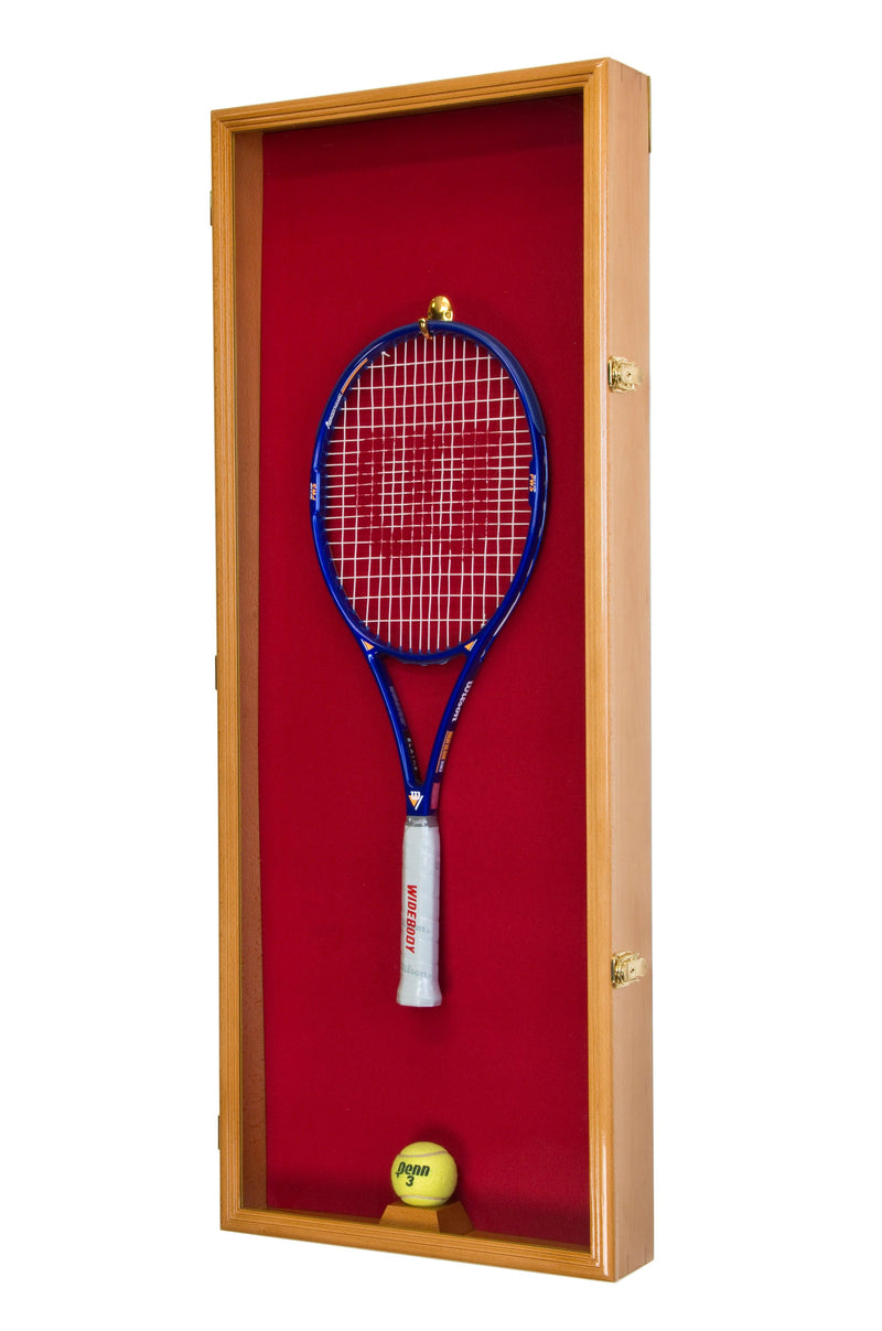 Tennis Racket and Ball Display Case Cabinet - sfDisplay.com