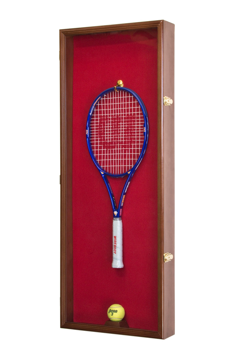 Tennis Racket and Ball Display Case Cabinet - sfDisplay.com