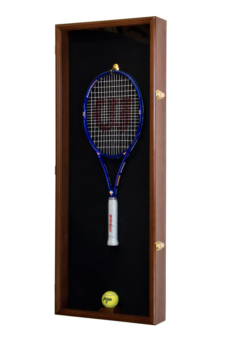 Tennis Racket and Ball Display Case Cabinet - sfDisplay.com