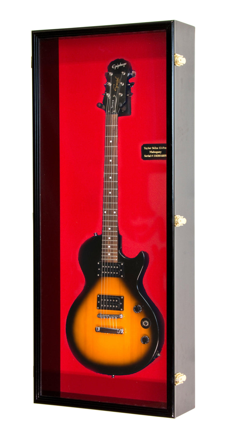 Guitar Display Case Cabinet - sfDisplay.com