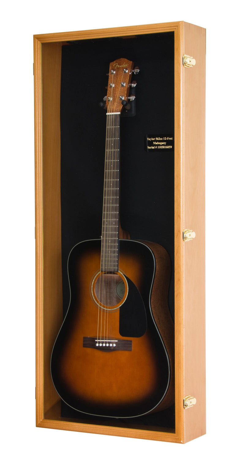 Guitar Display Case Cabinet - sfDisplay.com