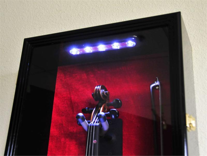 LED spot light 5 bulb inside cabinet - sfDisplay.com