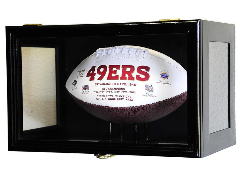 Football Display Case (Wall Mounting/Free Standing) - sfDisplay.com