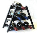 6 Bottles Hardwood Wine Stand / Rack - sfDisplay.com