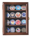 XS Military Challenge Coin Display Case Cabinet - sfDisplay.com